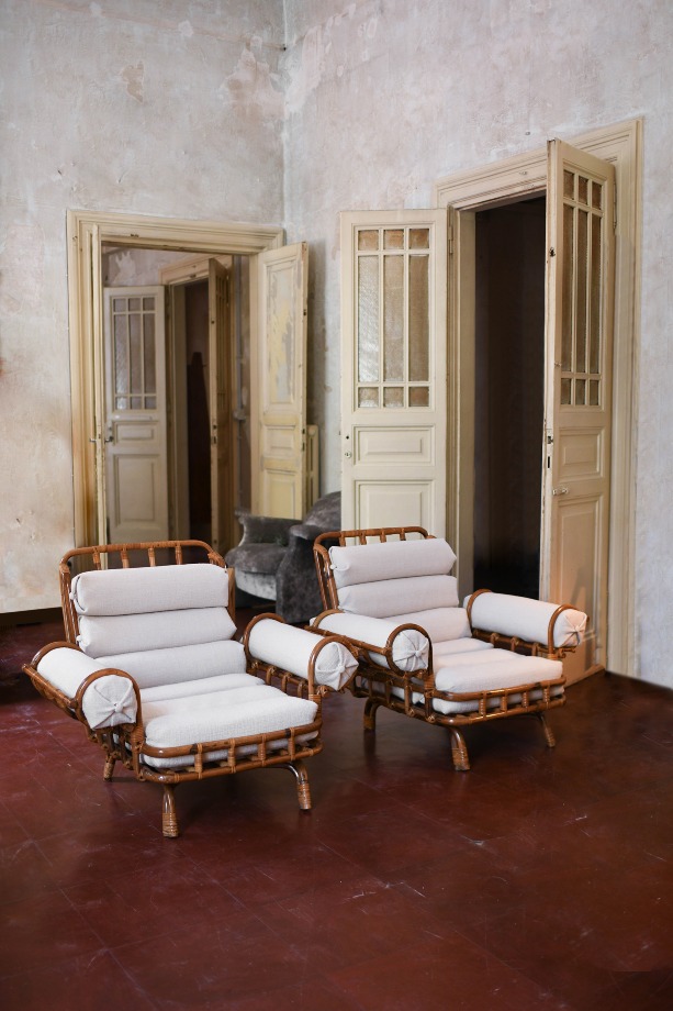 Shot linen canvas Atelier Moderne | Dedar Milano